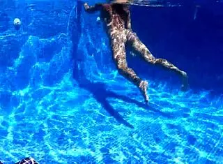 She moans, Fuck me harder under the water, you stud!