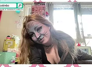 Fans only, watch my kitty transformation live show part two