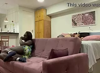 Hey, I banged Fernanda Chocolate, my girl’s hot friend, behind her back at home. That sexy black babe got me wild!