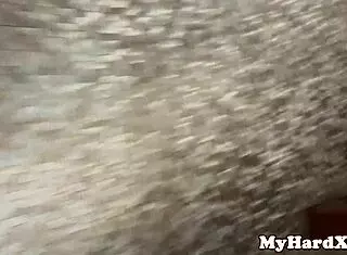 Mature brunette pornstar sucks huge cock in pov gonzo scene