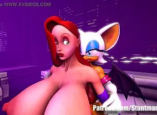 Toon bat and shygal get wild together!