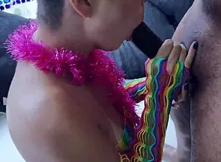 Big Black Cock Pounds Curvy Blonde Ass Slut!