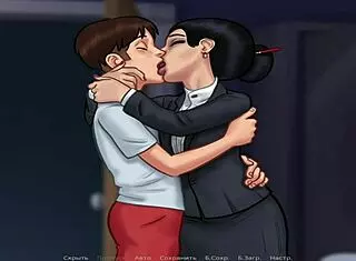 summertimesaga passionate kiss in living room episode 4 part 3