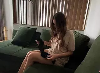 sexy roommate rides hard in dorm