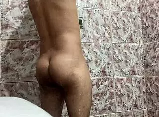Little guy with big dick cums hard