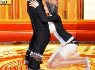 hentai 3d - two casino executives making love in the lobby