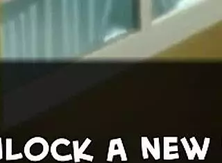 Sarada Trains in Naruto Game with Big Tits and Ass Exposed