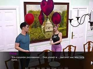 dusklightmanor - giving clit massage in kitchen 😏 e1 59