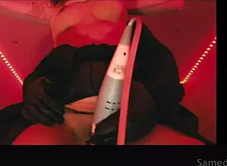 Bound Whore Jane Doe Experiences Intense Orgasm in Red Room