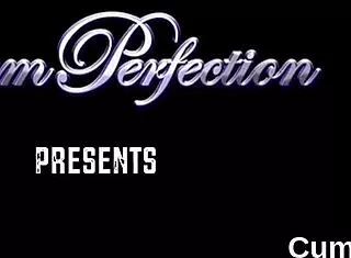 Hot hottie gets jizz shot on her face eating all the sperm