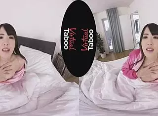 日系黑发妹睡衣虚拟禁忌自慰冒险