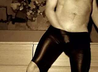 I ripped my clothes off in a chain stip.