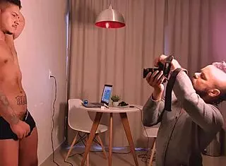 Photographer Starts Shooting, Ends Sucking And Fucking Me