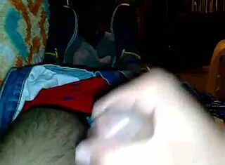 Watch this gay jerking off in slow motion, leading to a massive cumshot?