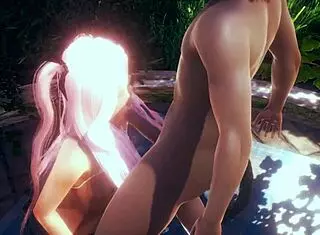 sexy hentai threesome with japanese anime