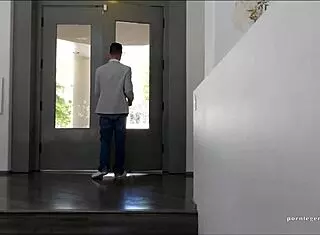 Jennifer White Takes Cock Deep in Tight Pussy