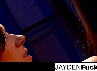 Taylor Vixen and Jayden Jaymes explore each other's bodies, LICKING big TITS and PUSSIES!