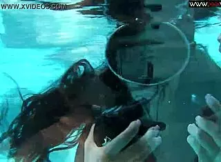 diana kalgotkina says, 'watch me dildo myself underwater in the pool'