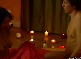 Man Touching Her Vagina With Care