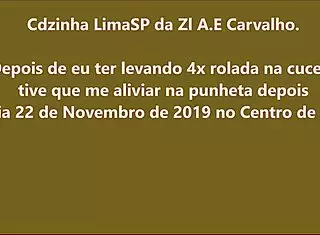 Cdzinha limasp strokes after four intense fucks in her tight pussy on that date.