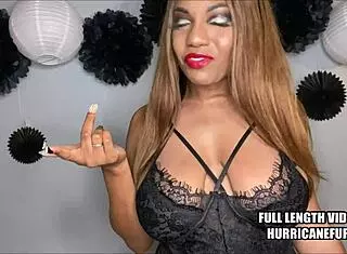 Major Creamy Squirts on Birthday with Glasses and Hairy Pussy