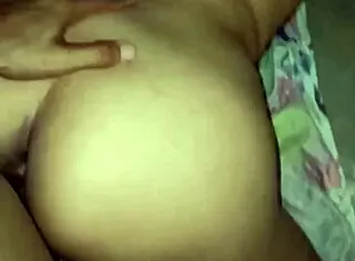 Fucking without a condom and with my boyfriends semen spilling down my ass part 2.