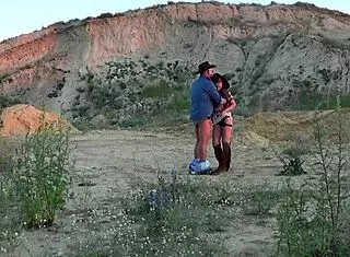 Outdoor Cowboy Sex Evokes Deep Emotions In Mature Lovers