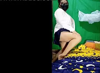 i was doing homework when i got horny and started masturbating