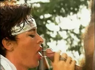 Milf Engages In Threesome With Ass Fucking And Blowjob In Forest