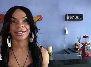 Black Transsexual With Massive Cock