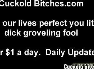 Your cock sucking skills need lots of work in this bisexual pov femdom blowjob session with toys and bdsm elements