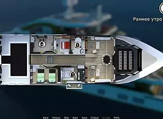 in waterworld, she masturbates and plays with her pussy, episode one forty-five