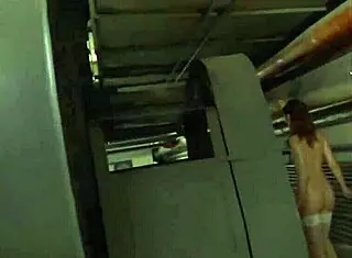 jeny smith hides naked in lost corridors