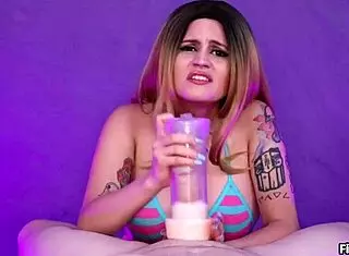 i punished his epic penis with toys