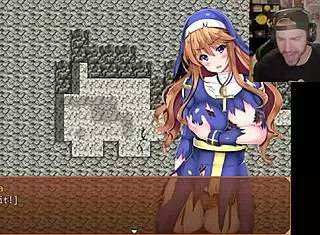 Oh No, The Nun's Pussy Swallowed That Monster Seed! Creampie Time!