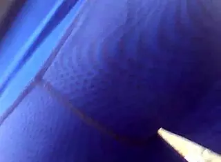 Big Ass Peruvian Model In Huancayo Market Scene