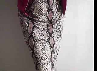 Sexy Milf In Stockings And Panties Teasing