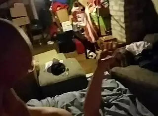 Amateur Group Party With Three Participants