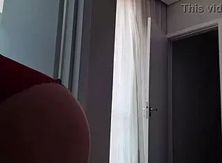 Look at this hot latina in red