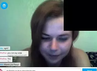 Blonde Tannya And Chubby Annica Strip On Webcam, Showing Big Tits And Ass For Cum!