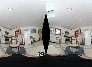 Samantha hayes warms house with monster cock pov