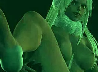 Usagiyama gets fucked by two boys, using her big boobs in this hentai scene