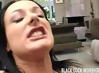 Does a big black cock stretching you out feel incredible?