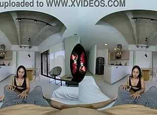 Tiny Latina Petite Body Intensely Fucked in VR POV