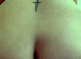 Mature woman sits on stepbrother's dick