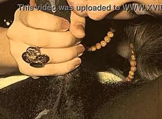 Back in vintage days, a hairy black man with big cock gets into taboo interracial fun with a busty woman