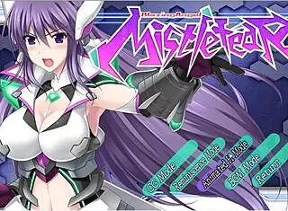 Blazing angel mistletear pornplay hentai game ep 7 features super hero girl in rough group gangbang, orgasming on camera.