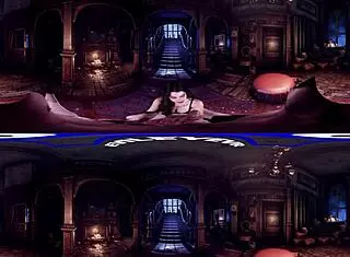 Bold Doggystyle Pov With Curly Haired Babe Lacy Channing In Victorian Mansion