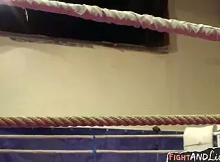 Blonde And Brunette Lesbian Babes Wrestle In Intense Catfight