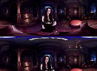 Bold Doggystyle Pov With Curly Haired Babe Lacy Channing In Victorian Mansion